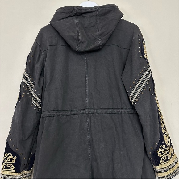 Free People Golden Quills Military Parka in Gray - Picture 11 of 15